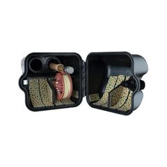 RiverSmith Reel Box Pads in Gray - 2-Banger, side view