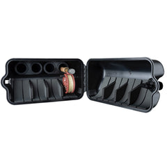 RiverSmith Reel Box Pads inside the River Quiver for added reel protection