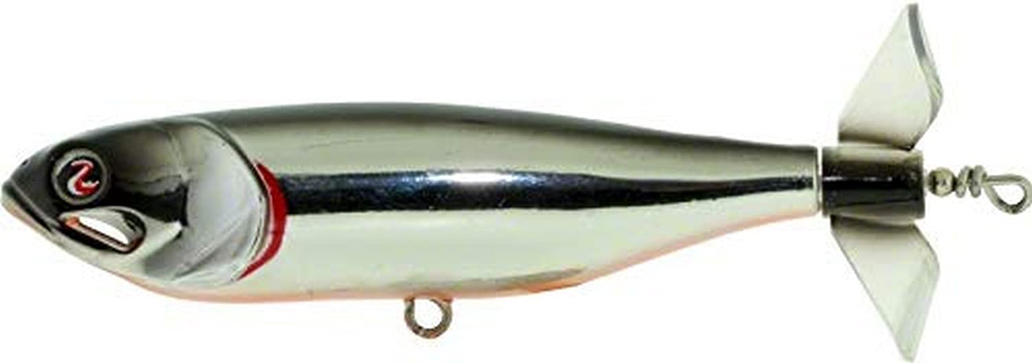 River2Sea CL-TN130/45 Chris Lane topwater prop bait in orange crush for surface action