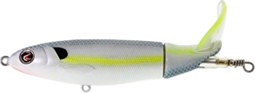 River2Sea Whopper Plopper White top view for precise topwater casting
