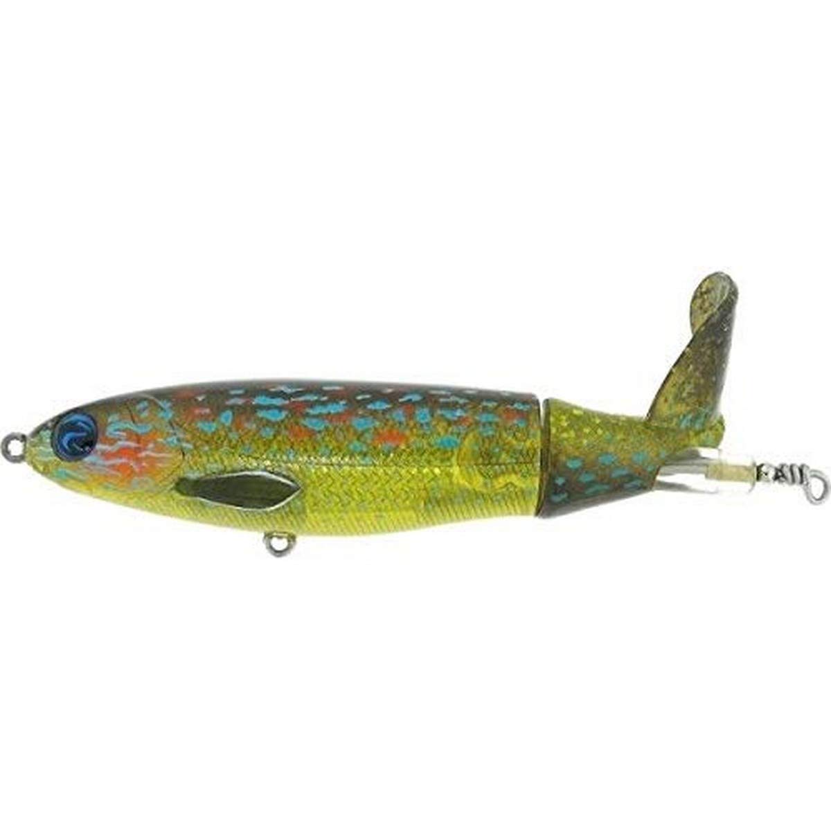 River2Sea WPL130/11 Whopper Plopper front view, top-water lure with rattles for surface strikes