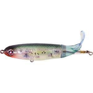 Whopper Plopper rattles provide added bite cues on the water.