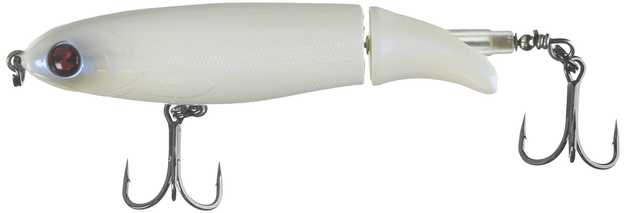 River2Sea Whopper Plopper WPL130/21 powder side view, topwater wobble attracts strikes
