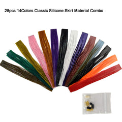 Riverruns 24pc Barbed Wire skirt material assortment