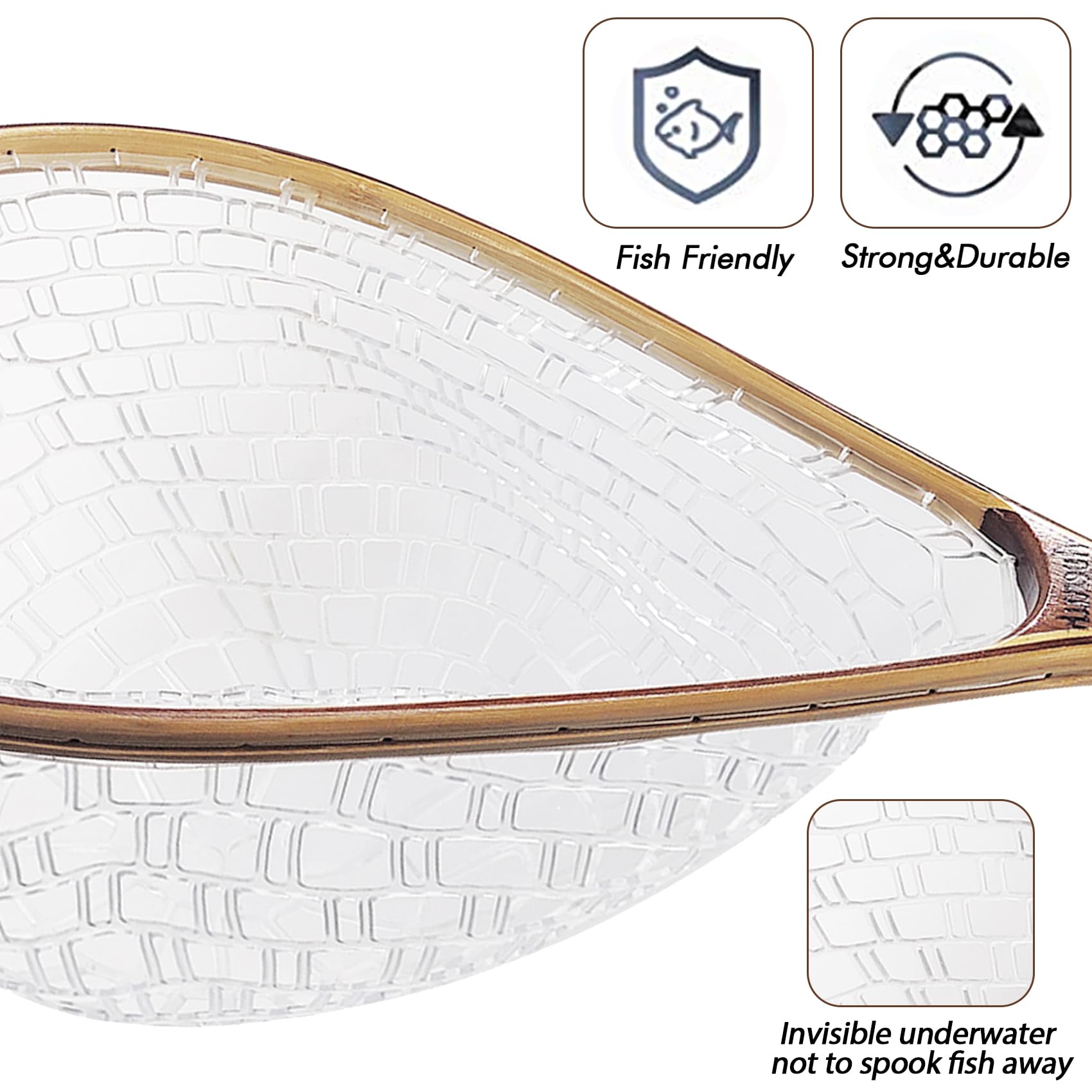 Riverruns ergonomic-wooden-frame provides a comfortable grip during long days.