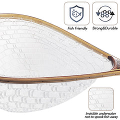 Riverruns ergonomic-wooden-frame provides a comfortable grip during long days.