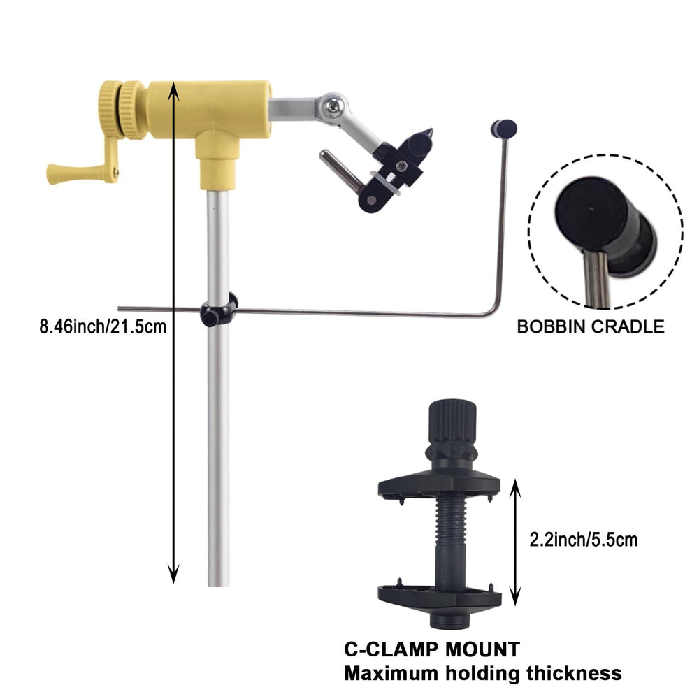 Riverruns N6201 II Gen bobbin cradle – parachute tool-ready accessory