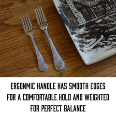 Rivers Edge teaspoon from the 20-piece set, compact for tea and desserts