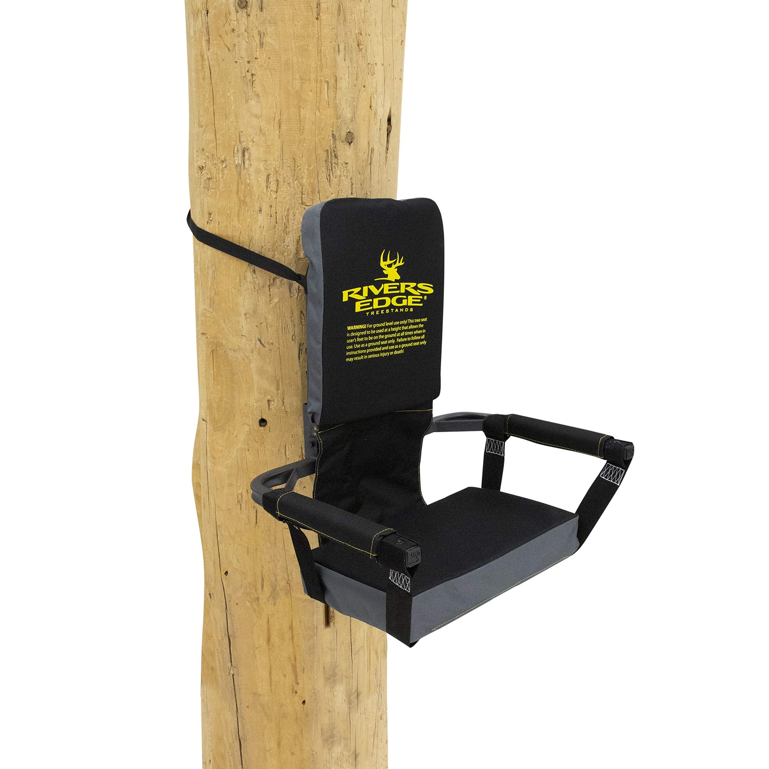 Rivers Edge Ardisam Lounger Tree Seat camo for ground-level hunting comfort