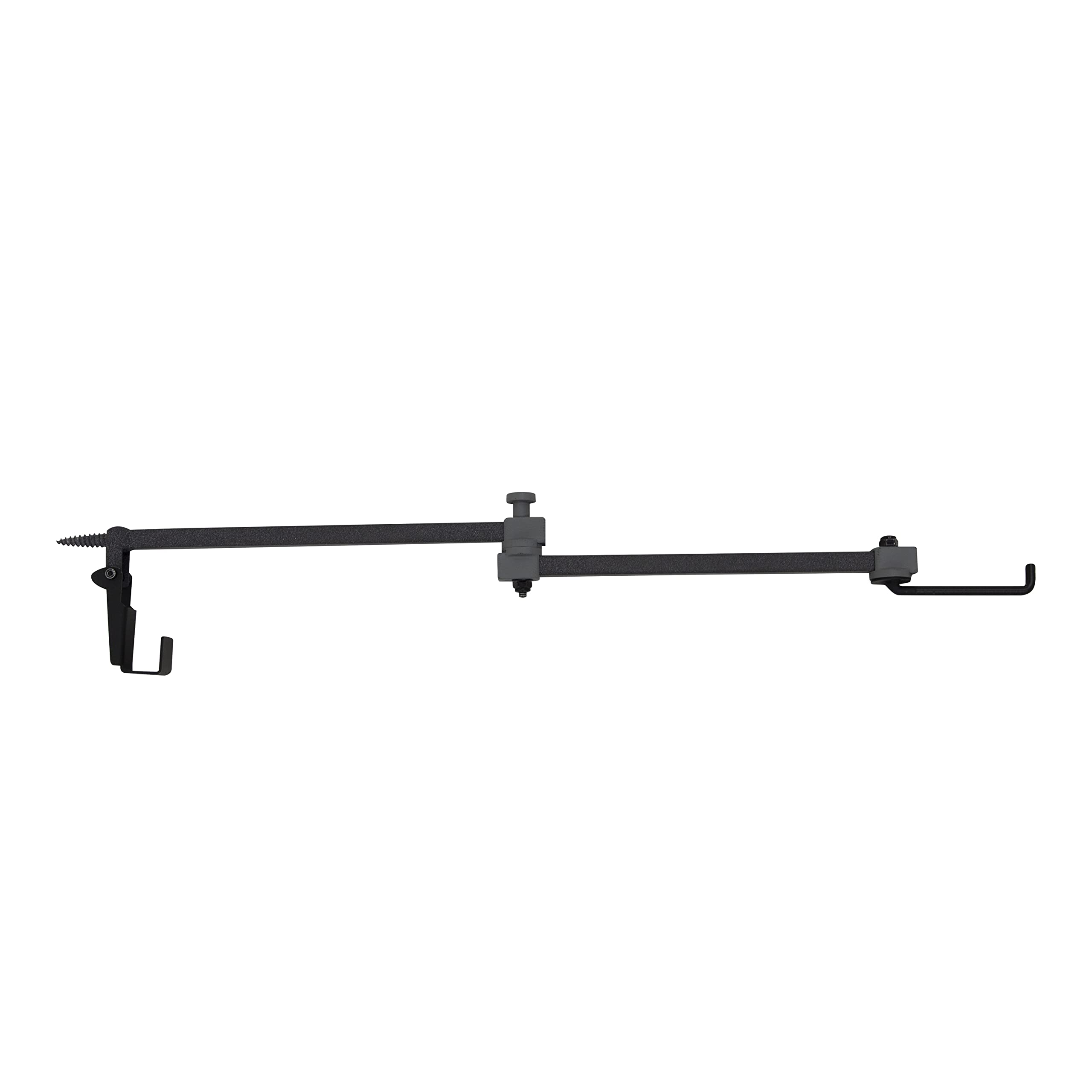 Rivers Edge Bow Hanger with locking cam prevents bow rotation on tree