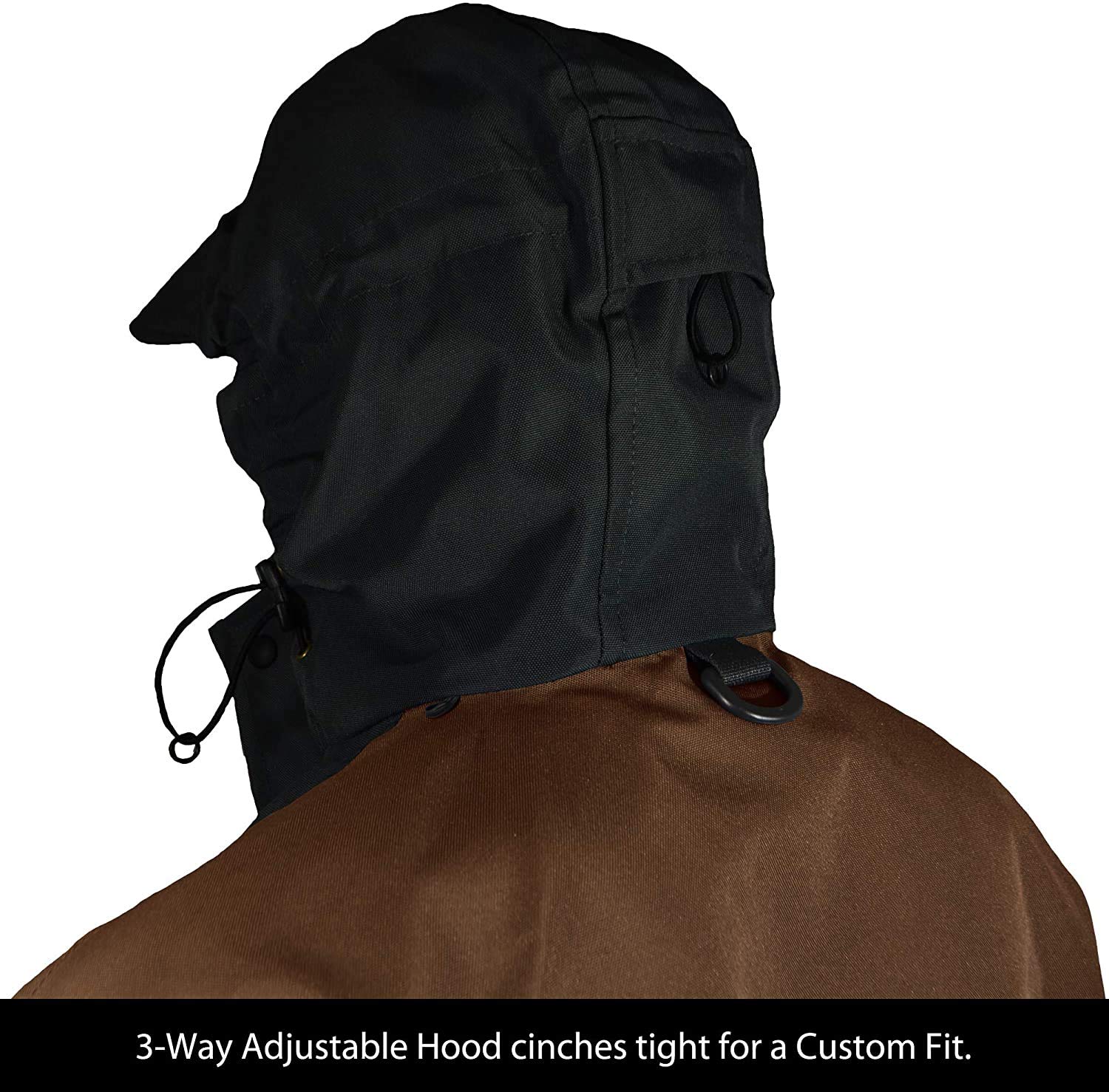 Rivers West Kokanee waterproof chest pockets enable quick gear access on waterside trips.