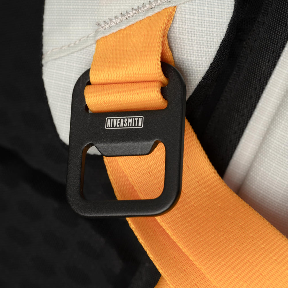 RiverSmith Convoy Travel Backpack ID-pocket keeps passport and keys within easy reach.