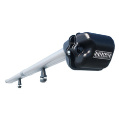 RiverSmith River Quiver on roof rack holds two Euro rods securely for quick access.