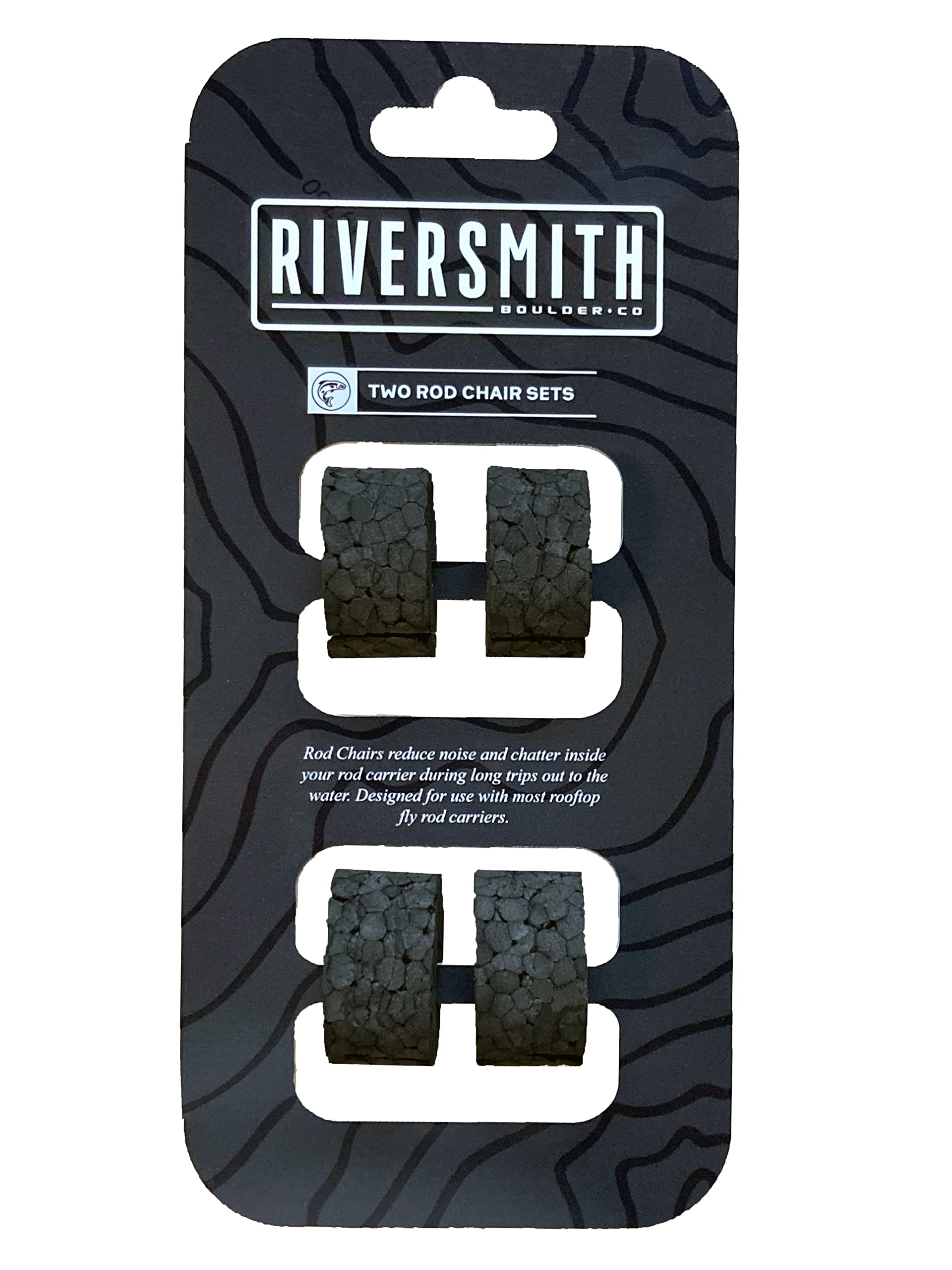 RiverSmith Rod Chairs protect fly rods in quivers during travel.