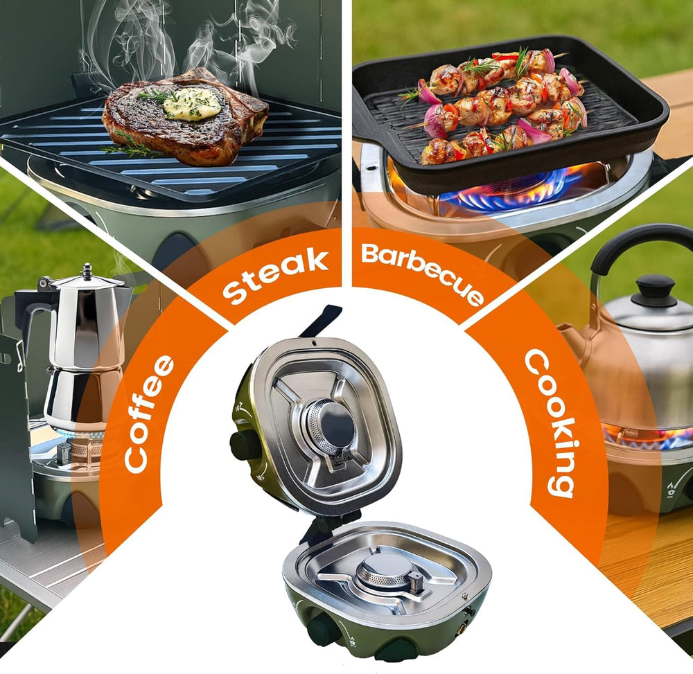 RJIPFO BJIPFO multi-fuel compatibility allows use of various canisters