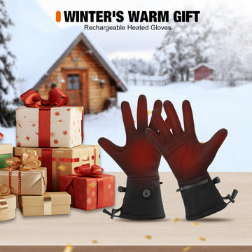 Rlligofe heated glove liners conductive fingertips enable smartphone use