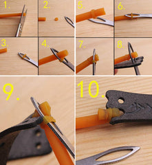 Rluii portable catapult helper highlighting compact design for on-the-go work.