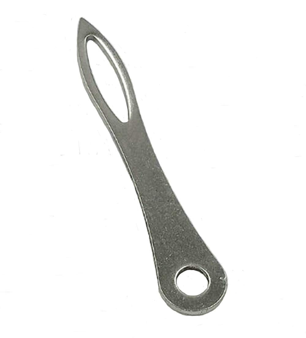 Rluii Slingshot rubber-band tied tool shown for precise alignment during repairs.