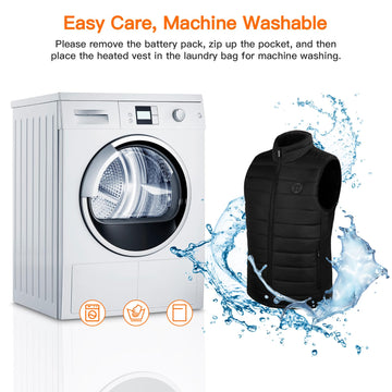 RNSSEZ heated vest in use during camping keeps core warmth without bulk.
