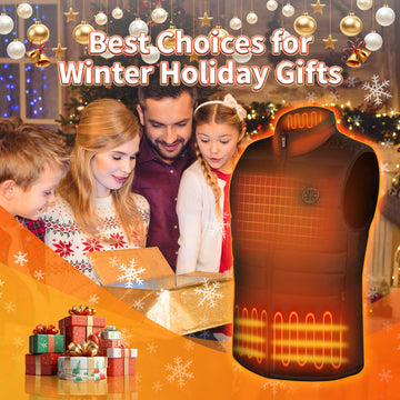 RNSSEZ lightweight heated vest material offers easy layering for autumn and winter.