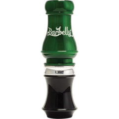 RNT Barbelly Speck Goose Call Pearl Green offers easy operation and versatile sounds