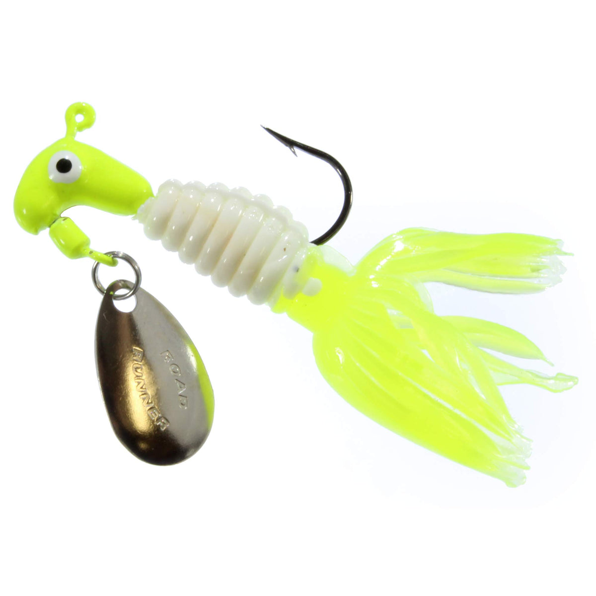 Road Runner Crappie Thunder 1/8 oz fishing lure - White