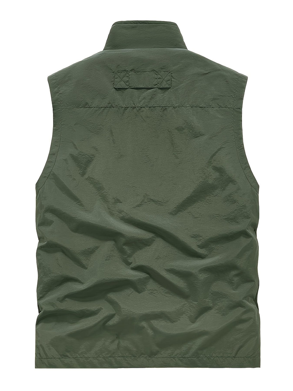 ROAMUNCH vest shows multiple zippered pockets for secure on-the-go organization.