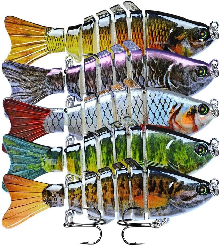 Angler casting lure in freshwater