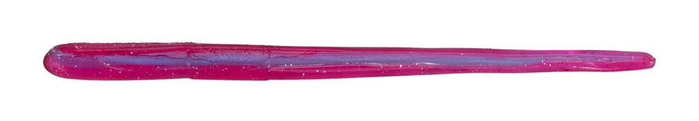 Roboworm Morning Dawn Silver Flake 4.5-inch straight tail worm for versatile rigs