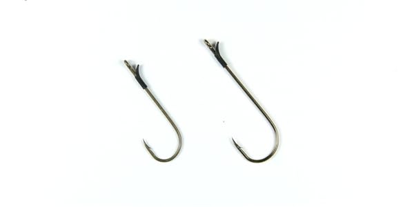Roboworm Rebarb Aberdeen hook 2-8 pack for secure worm rigging and reliable setup