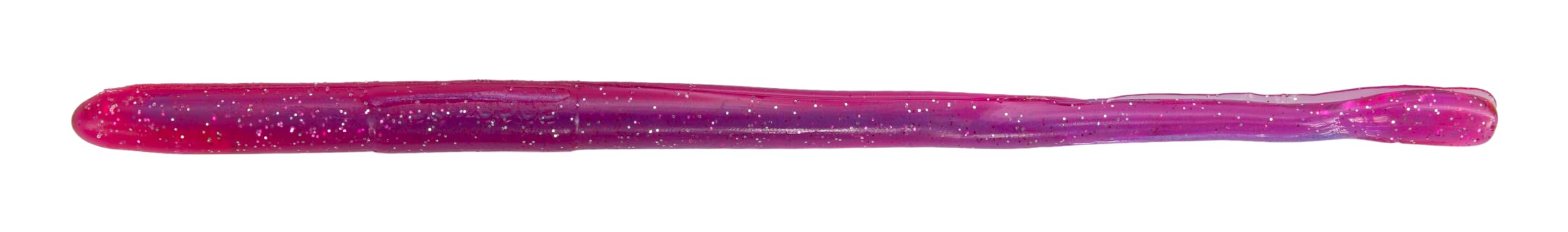 Roboworm Straight Tail Worm Morning Dawn Silver Flake ready for drop shot and hook-set precision