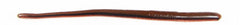 Roboworm 6-inch Straight Tail Worm, Orange Crusher, ideal for drop-shotting and bite detection.
