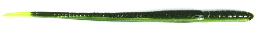 Roboworm Straight Tail Worm, Pumpkin Punisher color, enhances bite detection and rig versatility