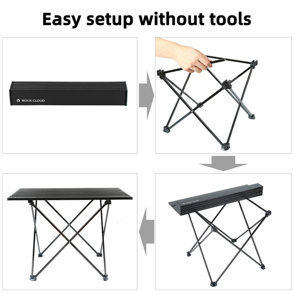 Rock Cloud anti-slip leg caps provide stability on uneven terrain