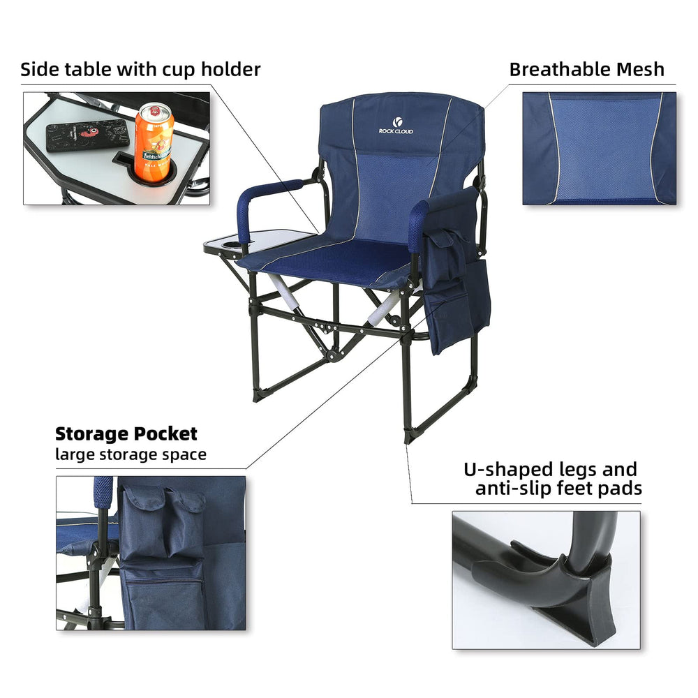 ROCK CLOUD heavy-duty frame emphasizes stability for rugged outdoor use.
