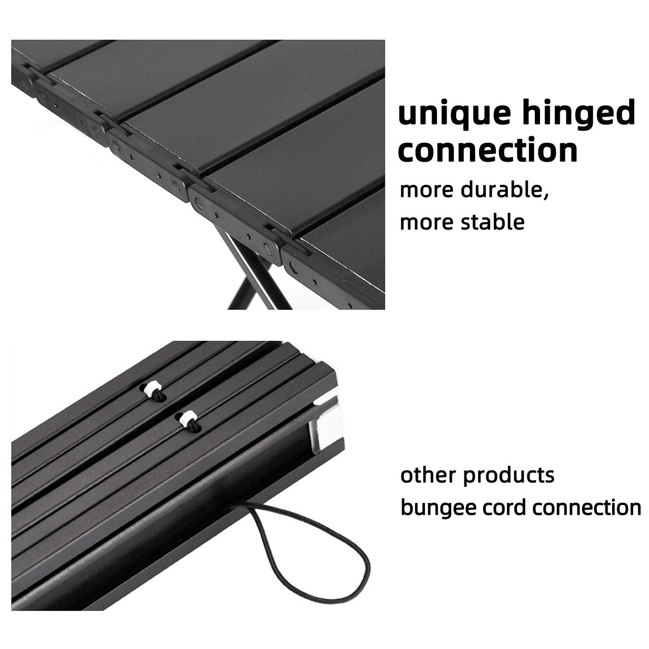 Rock Cloud folding beach table with carry bag ideal for beach picnics