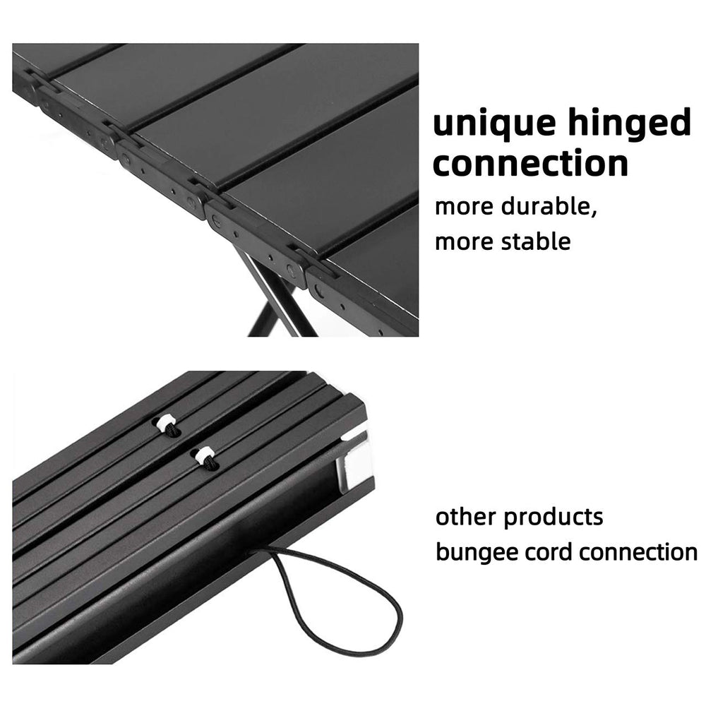Rock Cloud folding beach table with carry bag ideal for beach picnics
