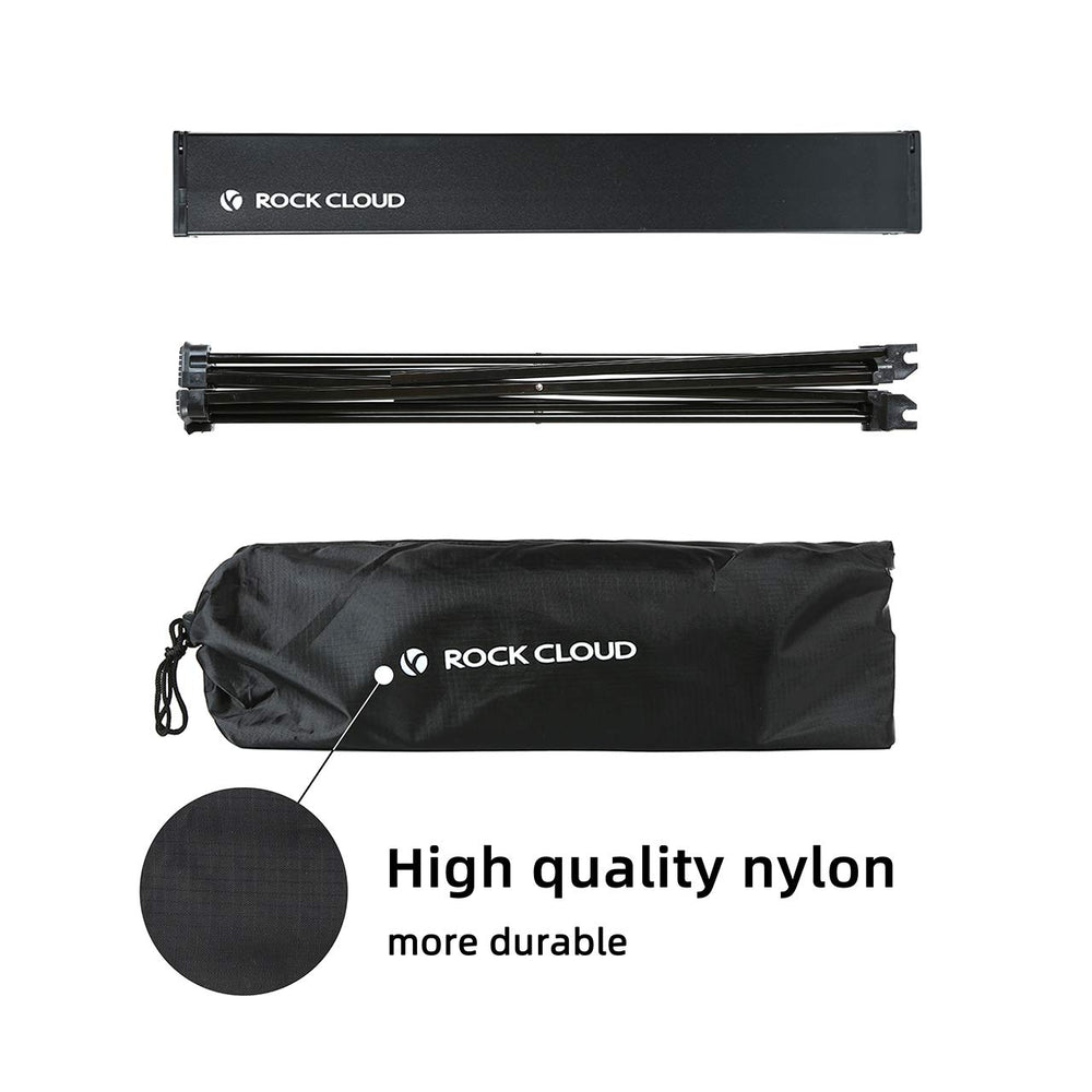ROCK CLOUD portable camping table M ideal for picnics and beach setups