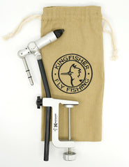 Rock Creek Rotary Fly Tying Vise - front view
