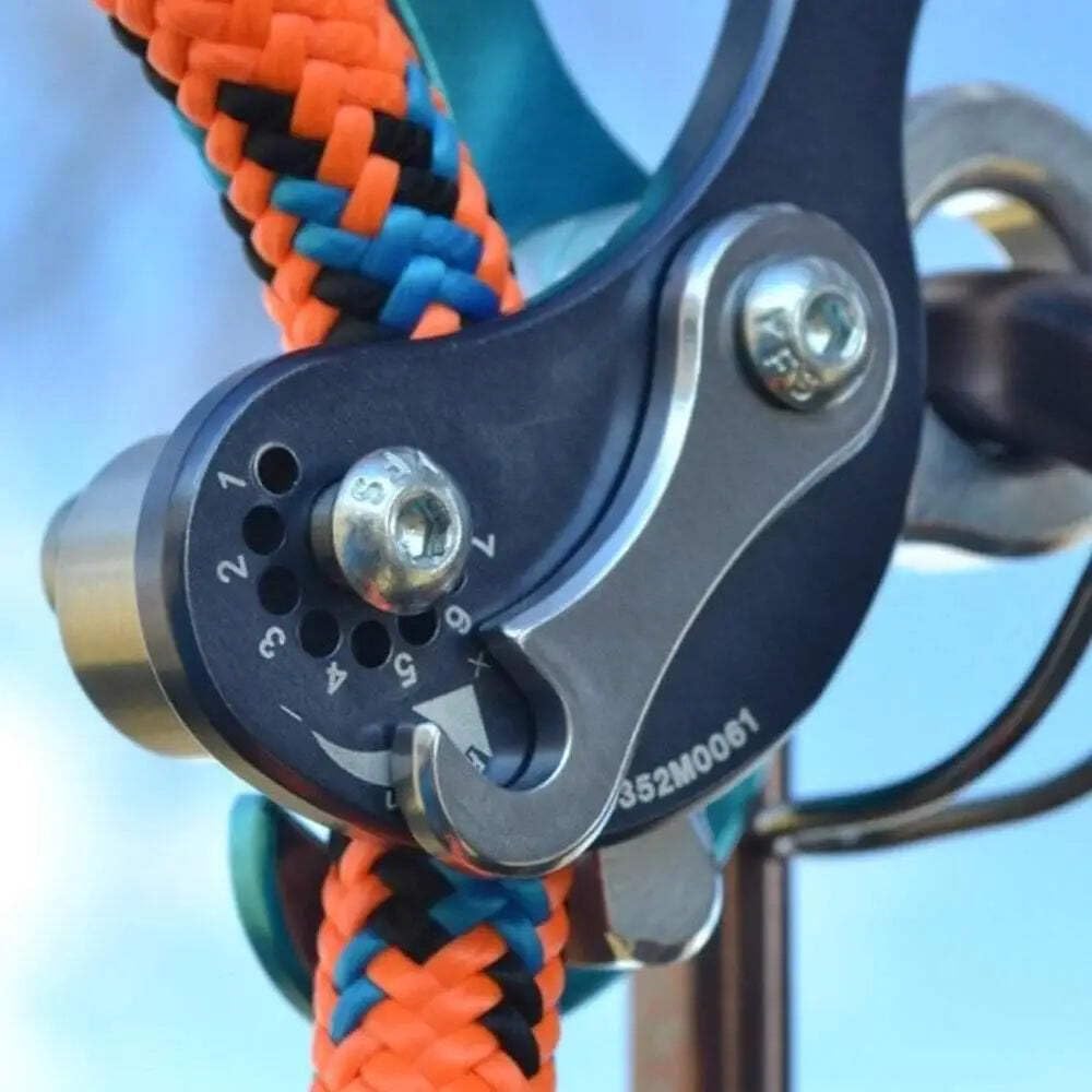 Rock Exotica Akimbo lightweight frame keeps gear unobtrusive during climbs.