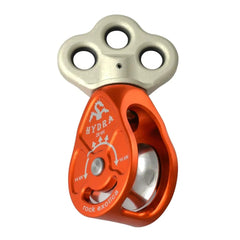Rock Exotica Hydra Pulley lightweight design, fits ropes up to 13 mm for rope systems
