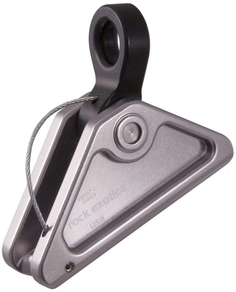 Rock Exotica RockGrab 625-90-degree rope grab on rope for secure positioning