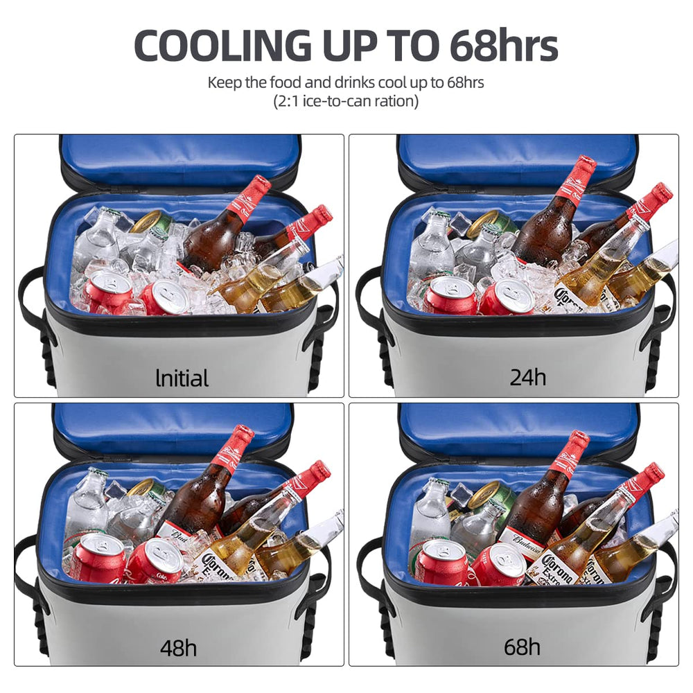 ROCKBROS 36-can capacity image highlights ample storage for group outings.