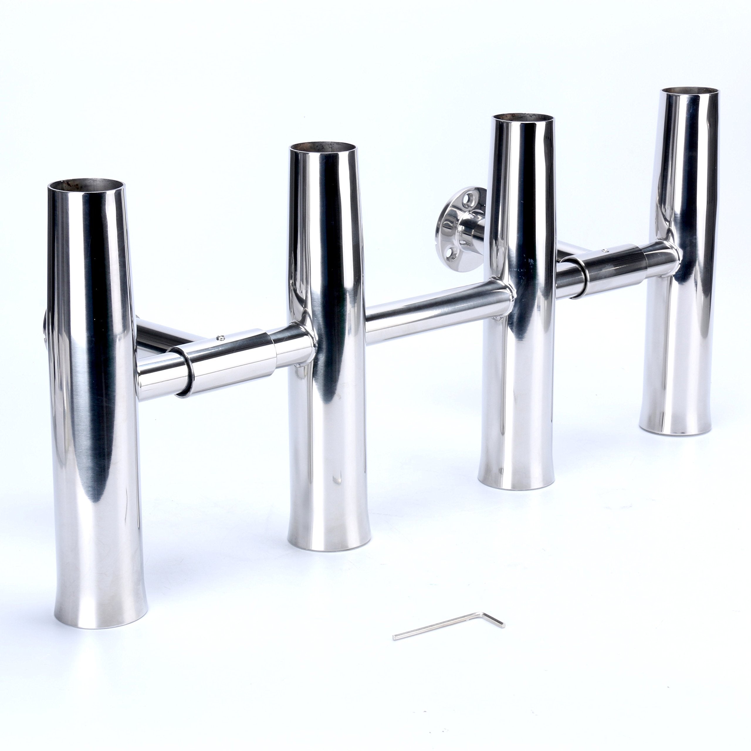 Rack adjustable as a single unit to the desired angle