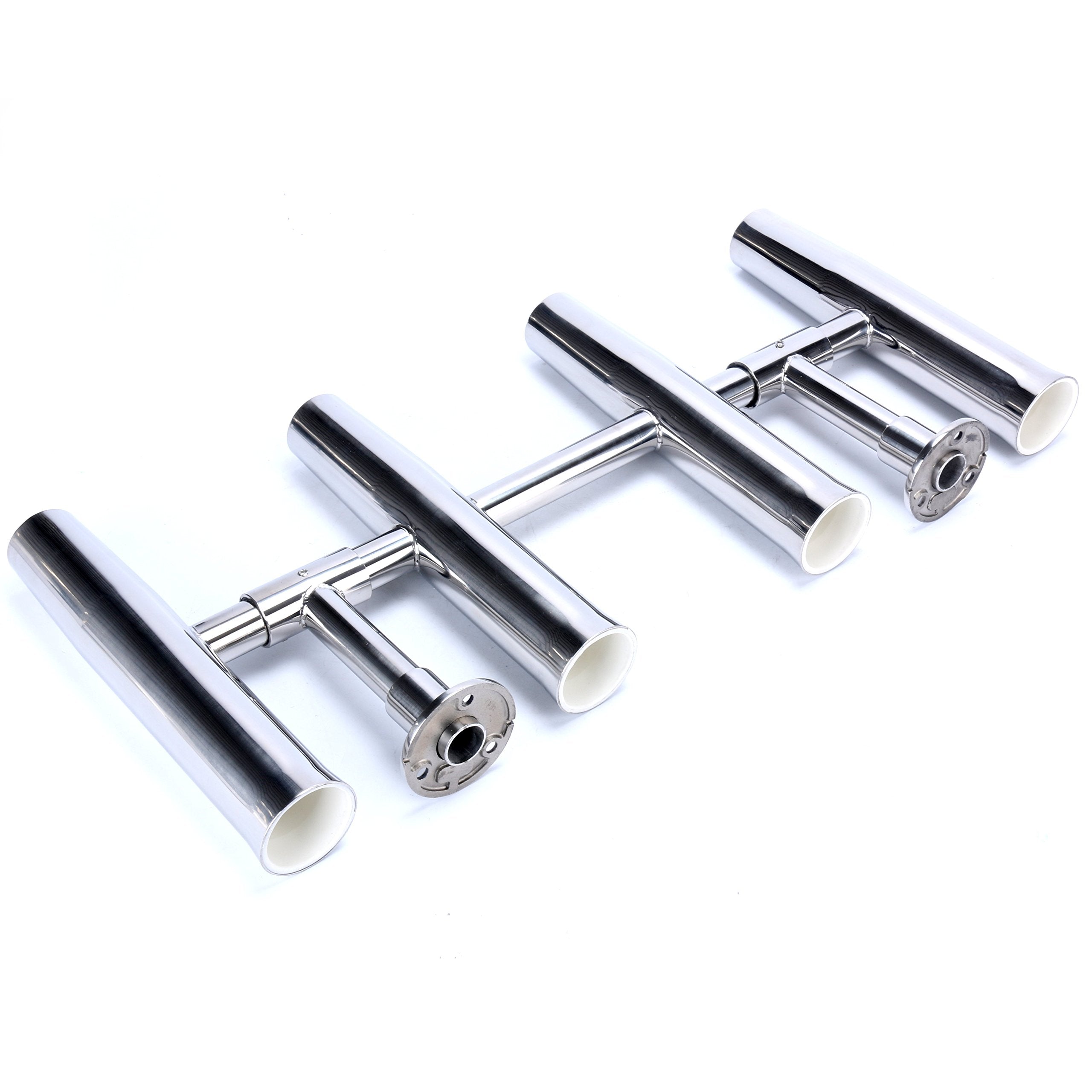 Welded base pins and sturdy mounting hardware