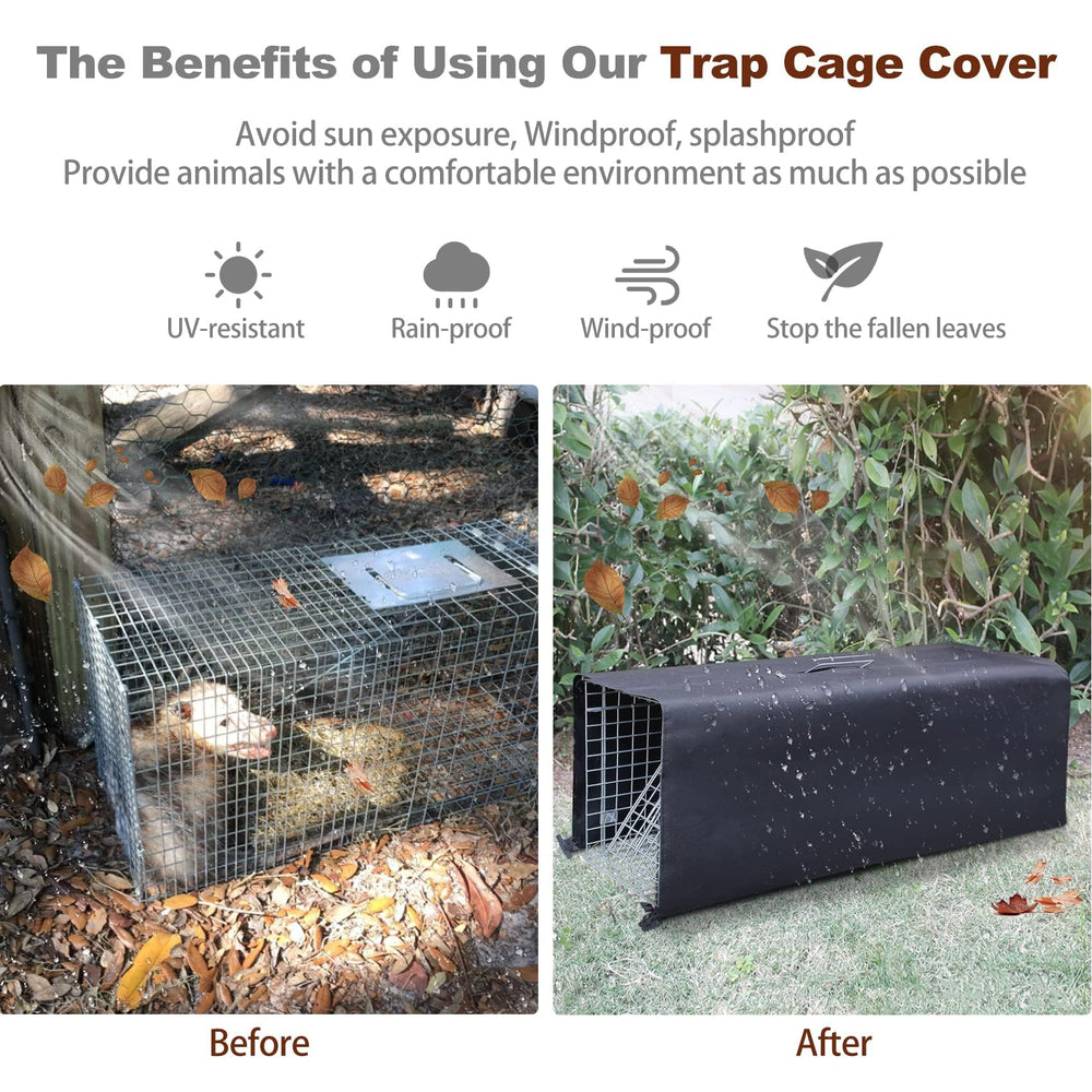 Rockever privacy-friendly trap cover provides calm isolation.