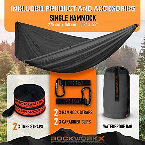 ROCKWORKX tent cover function adapts as shelter at campsites