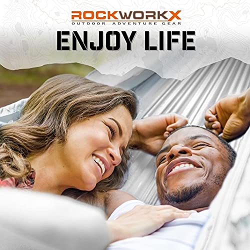 ROCKWORKX weather shade function showing all-weather shelter from sun and wind