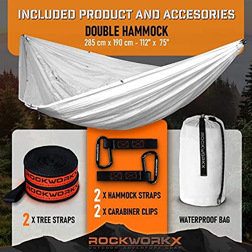ROCKWORKX strap system enables quick, secure tree setup
