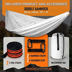 ROCKWORKX strap system enables quick, secure tree setup